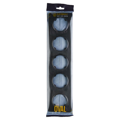 DPM Solid Oval sort femplads ramme