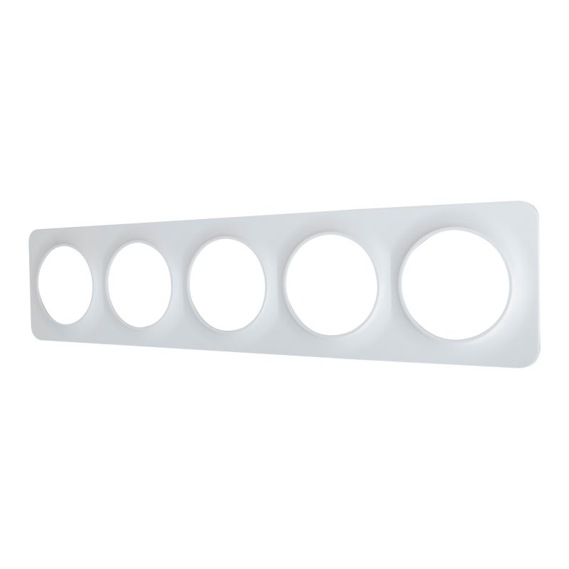 Jacobsen Espen hvid femdobbel indbygningsramme