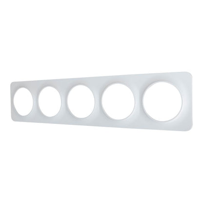 Jacobsen Espen hvid femdobbel indbygningsramme