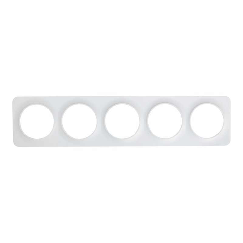 Jacobsen Espen hvid femdobbel indbygningsramme