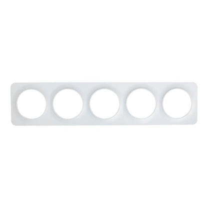 Jacobsen Espen hvid femdobbel indbygningsramme