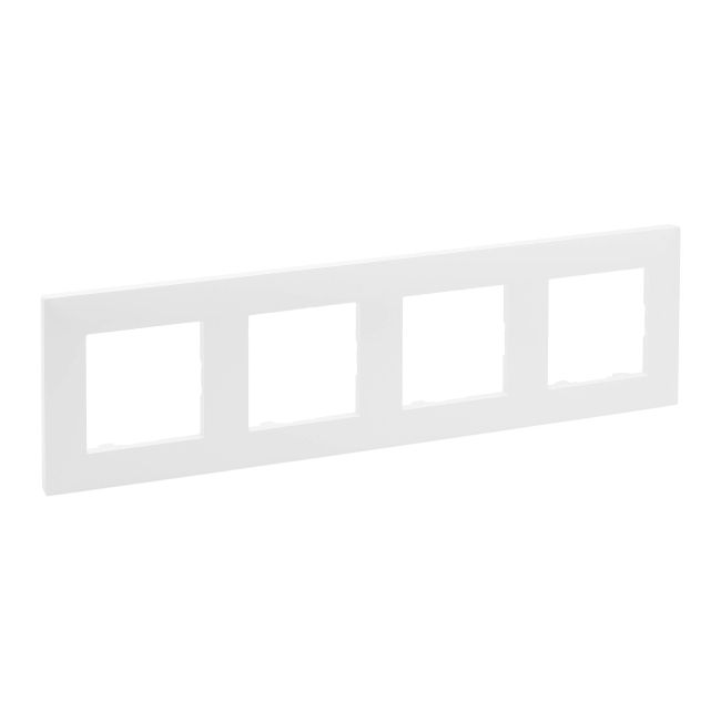 Legrand Niloe Step firedobbelt ramme i hvid