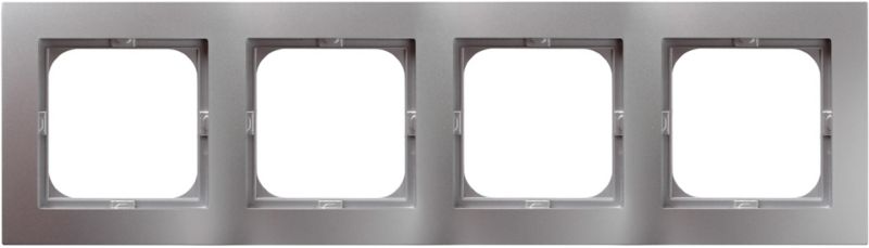 Ospel As firkantet ramme i sølv