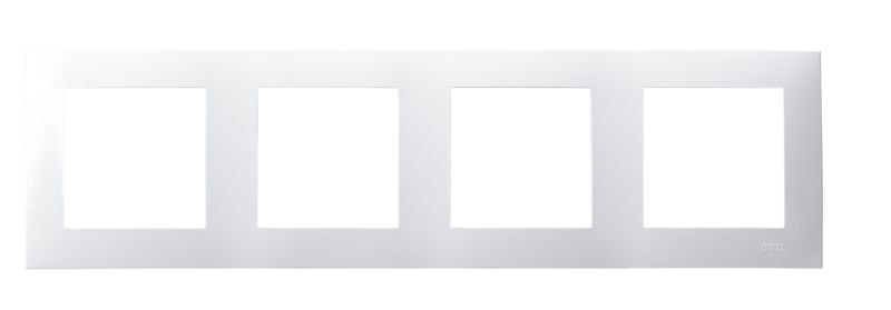 Ospel Szafir hvid firedobbelt indbygningsramme