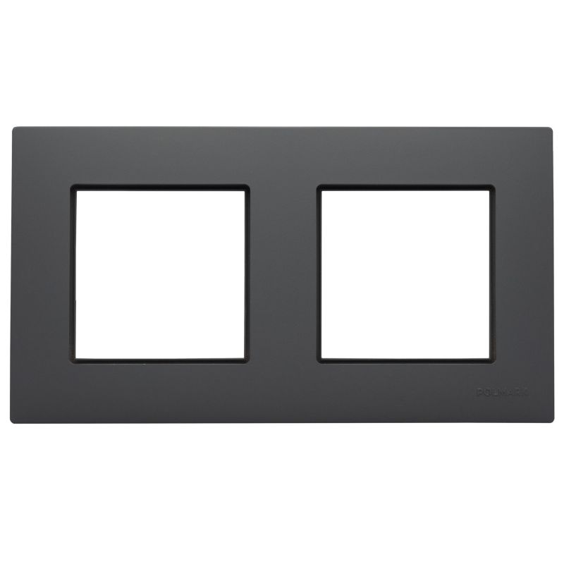 Dobbelt ramme Polmark Rosa basalt