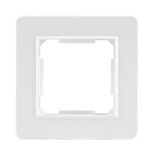 DPM Solid QUAD enkelt indbygningsramme i hvid