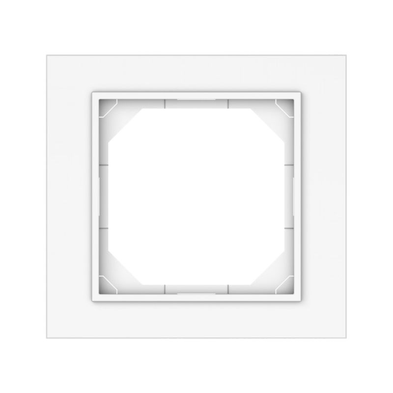 Enkelt ramme DPM Solid Vilma QUADRUM hvid