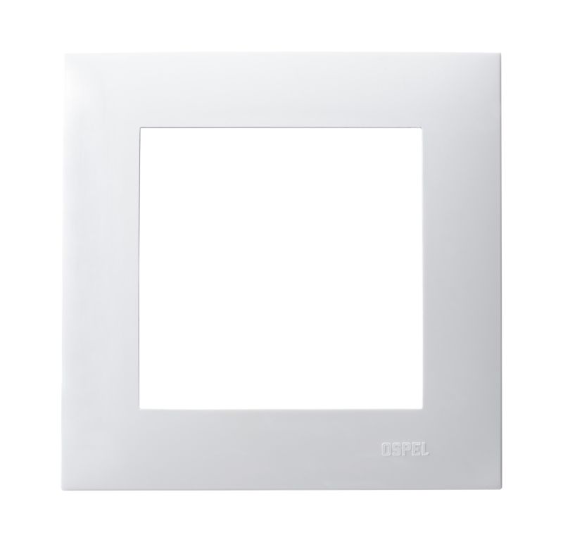 Ospel Szafir enkelt indbygningsramme i hvid
