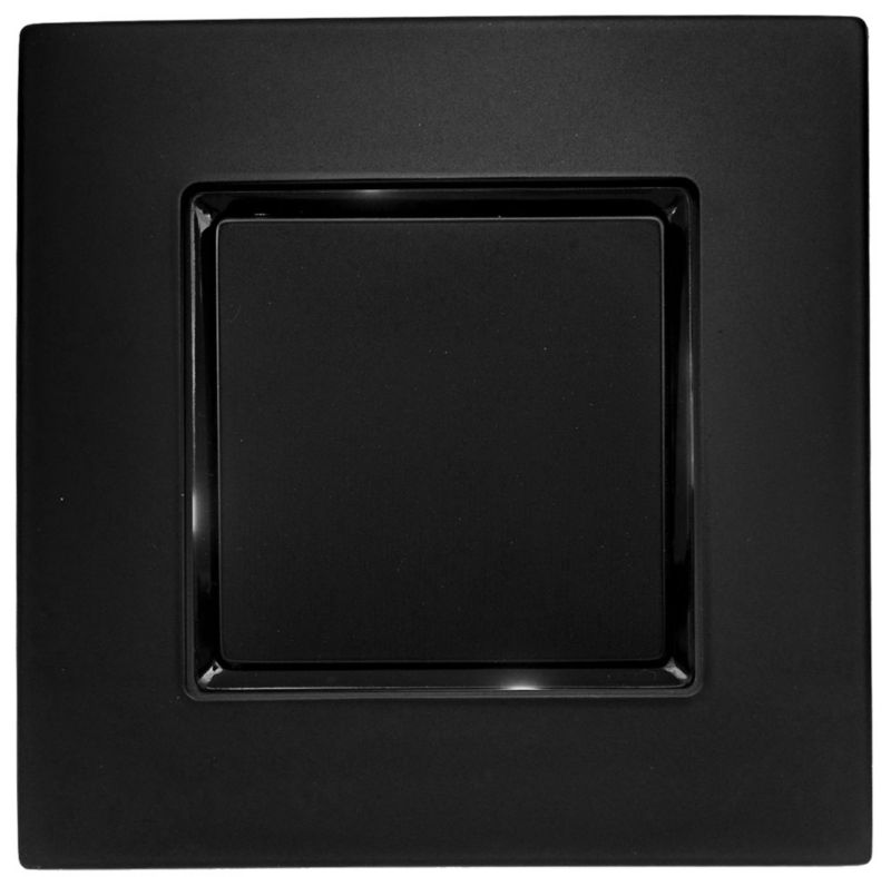 Rosa enkelt ramme i mat sort