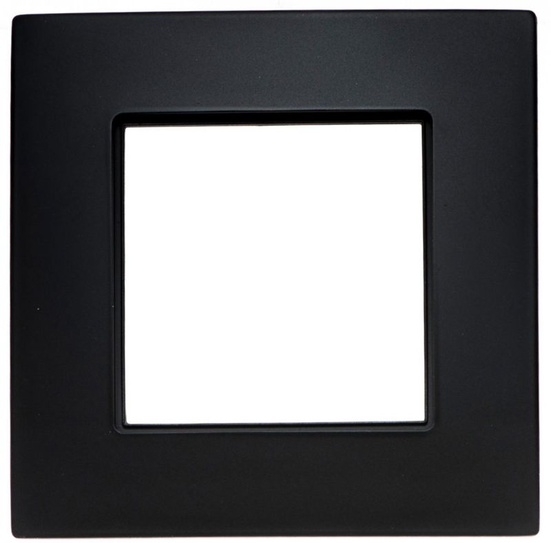 Rosa enkelt ramme i mat sort