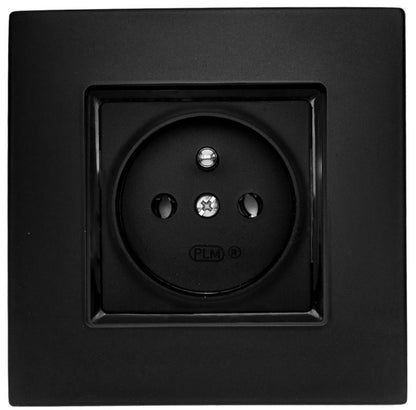 Rosa enkelt ramme i mat sort