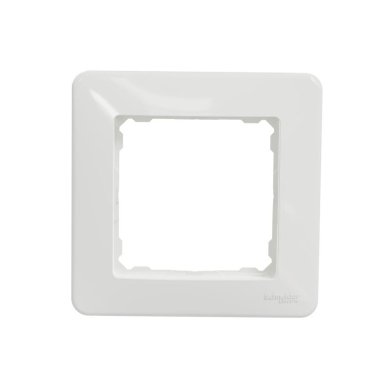 Schneider Electric Sedna Design&Elements enkelt ramme i hvid