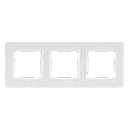 DPM Solid QUAD tredobbelt ramme i hvid