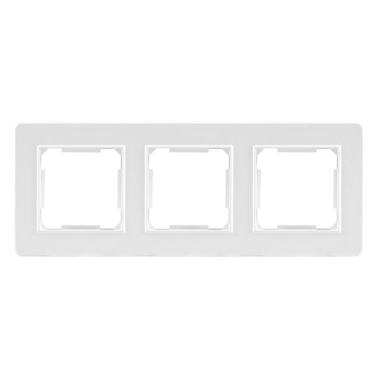 DPM Solid QUAD tredobbelt ramme i hvid