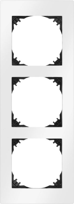 Elektro-Plast Vestra tredobbelt ramme i hvid