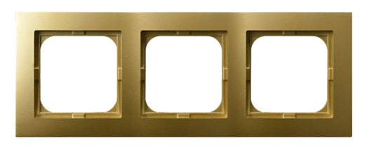 Ospel As tredobbelt ramme i guld