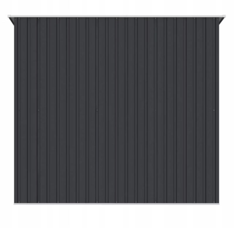 Redskabsrum KENT 7x5 222x149 cm Grå Metal