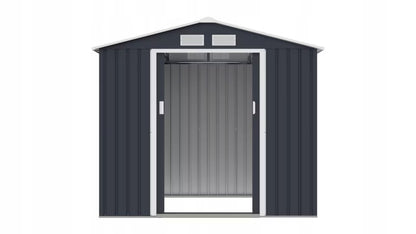 Redskabsskur 214x129x195 cm Galvaniseret Stål