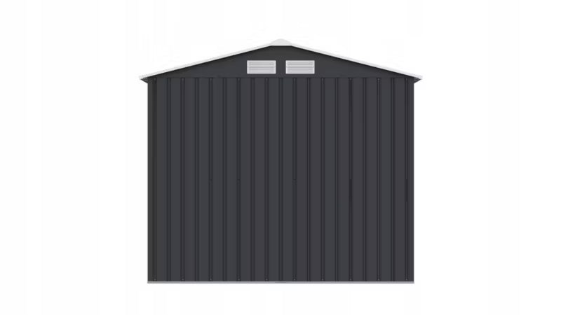 Redskabsskur 214x129x195 cm Galvaniseret Stål