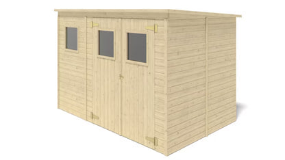 Redskabsskur 270x180 cm DOM421 Gran Natur 4,86 m²