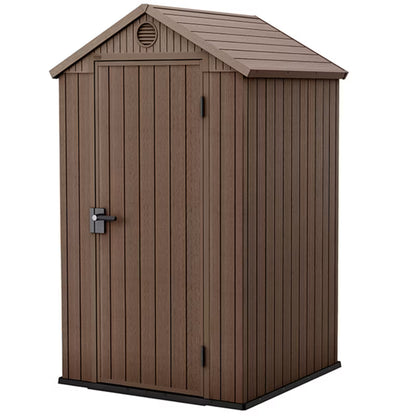 Redskabsskur Darwin 4x4 126x117 cm Brun
