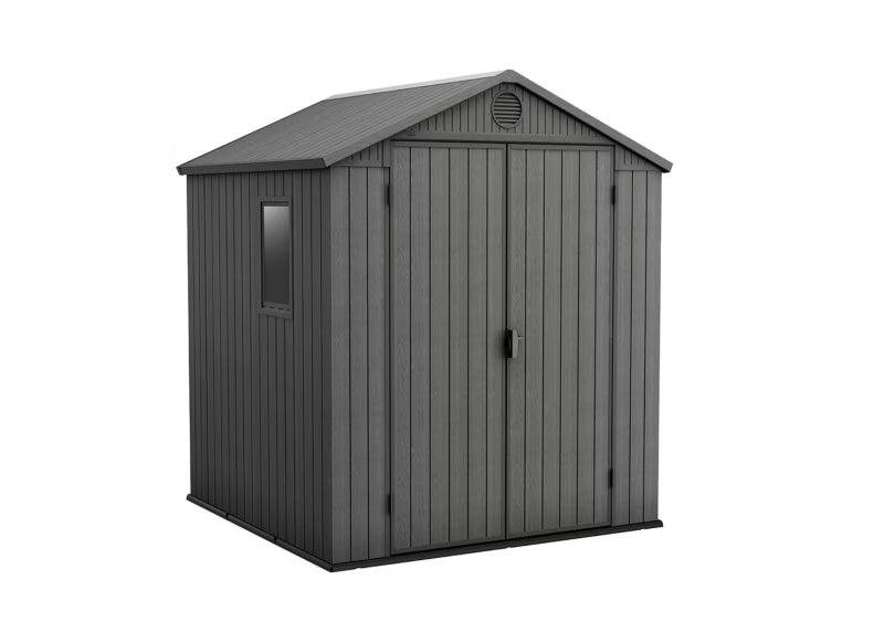 Redskabsskur Darwin 6x6 Grå