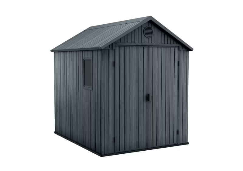 Redskabsskur Darwin 6x8 Grå