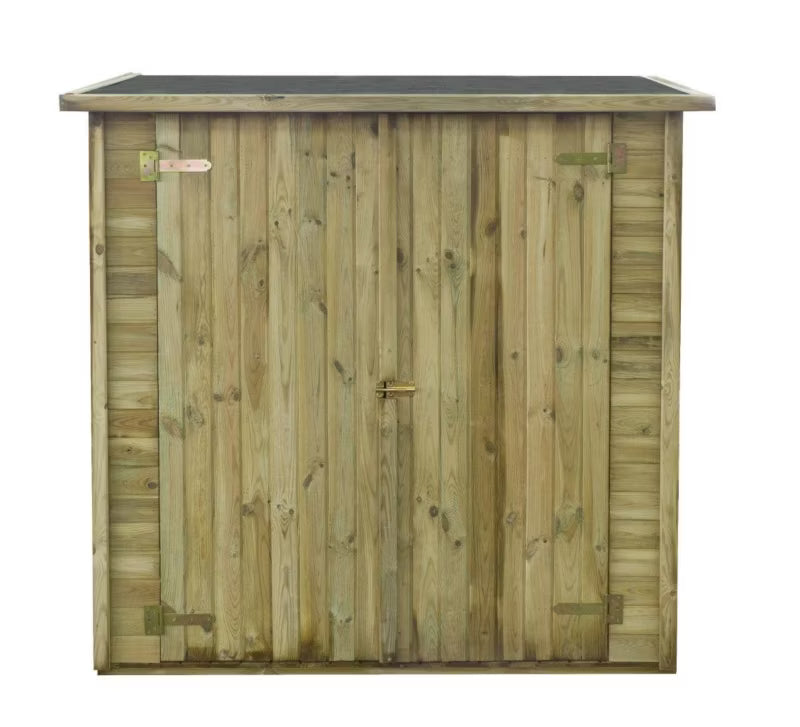 Redskabsskur DOM84 166x82 cm Træ Grøn