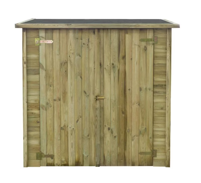 Redskabsskur DOM85 166x82 cm Grøn Træ