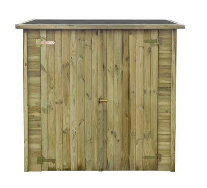 Redskabsskur DOM85 166x82 cm Grøn Træ