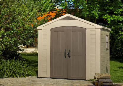 Redskabsskur Factor 8x6 Beige 243 cm