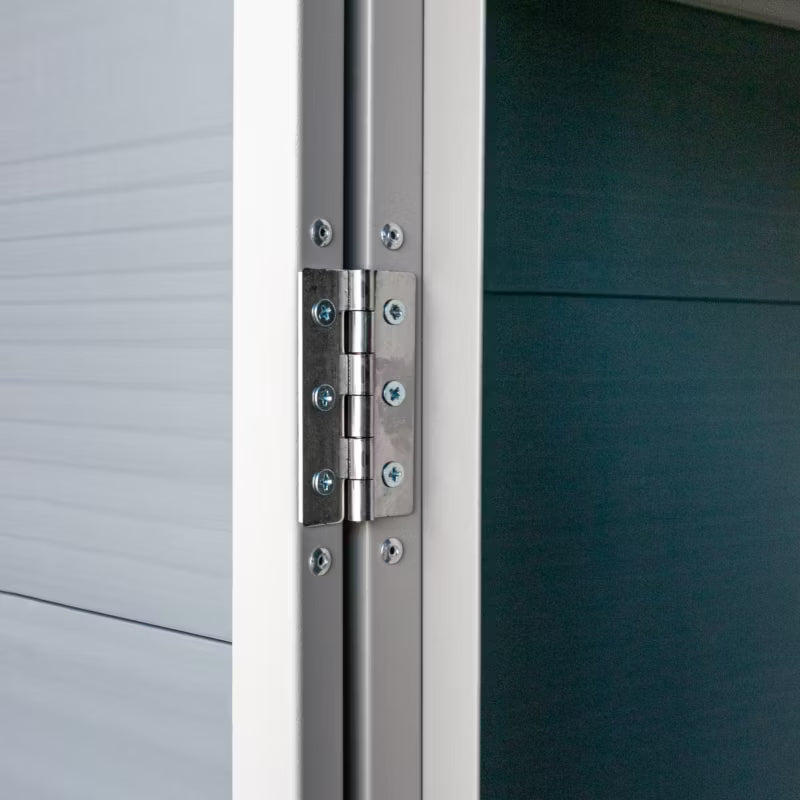 Redskabsskur Hesler 8060 196x243 cm Grå 4,5 m²