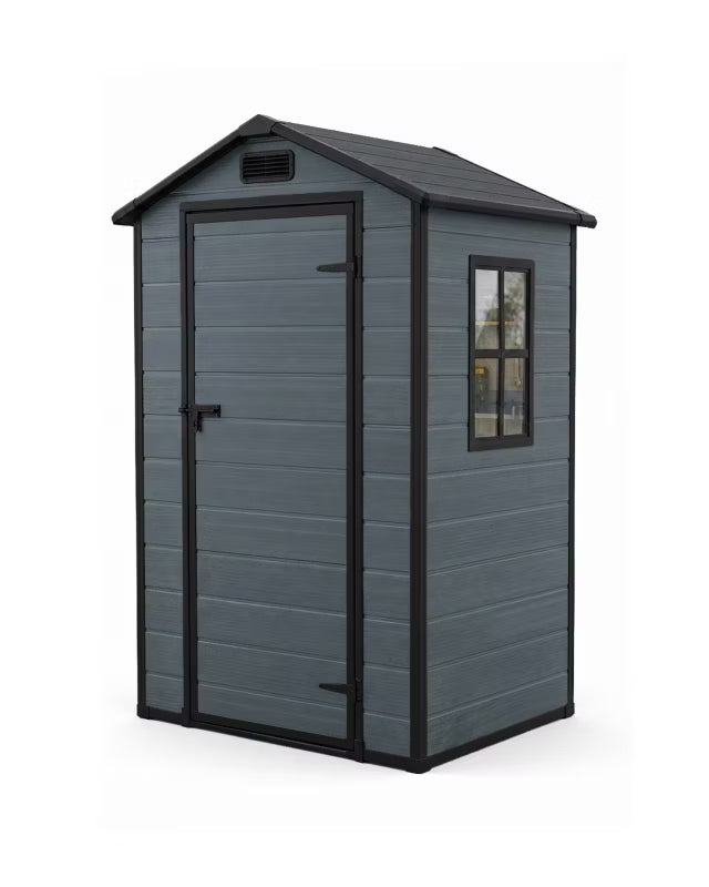 Redskabsskur Iparo Velo 103x134x202 cm PVC Antracit