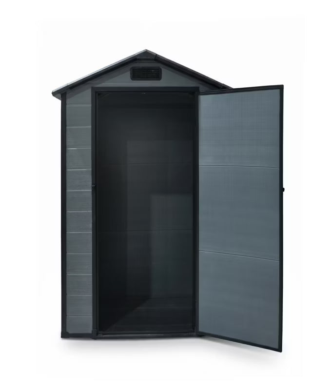 Redskabsskur Iparo Velo 103x134x202 cm PVC Antracit