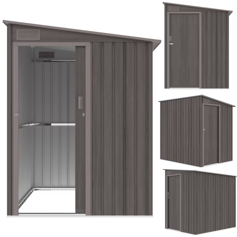 Redskabsskur Jasper 150x194 cm Metal