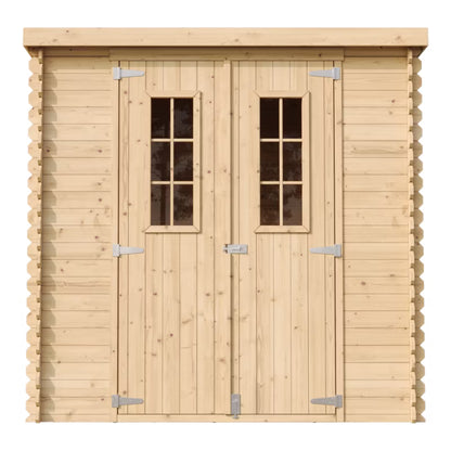 Redskabsskur M311C 2,22 m² Natur Træ
