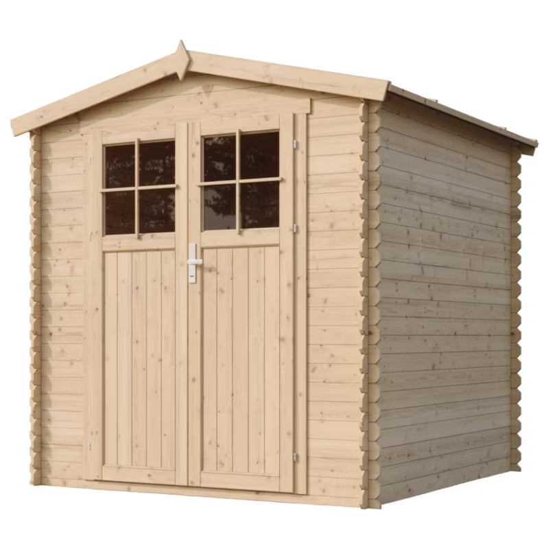 Redskabsskur M343F 200x200 cm Træ 3,53 m²