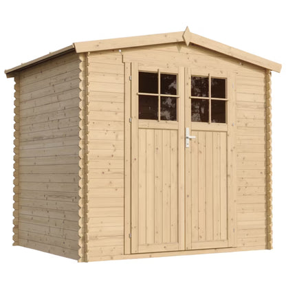 Redskabsskur M369F 226x236 cm Natur 4,33 m²