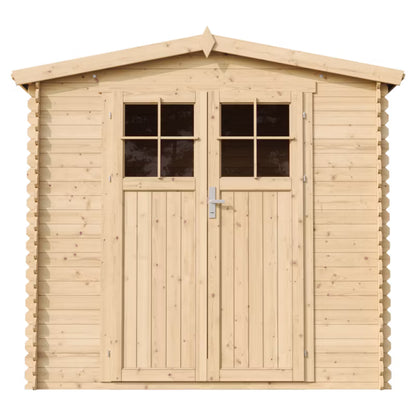 Redskabsskur M369F 226x236 cm Natur 4,33 m²