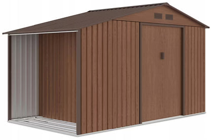 Redskabsskur MADISON 342x191 cm Metal