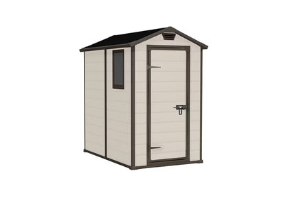 Redskabsskur MANOR 4x6 130x192x198 cm Beige