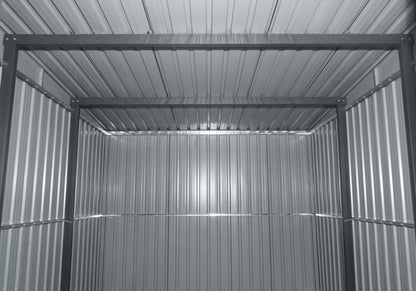 Redskabsskur Metal 238x279 cm Grå 6,64 m²