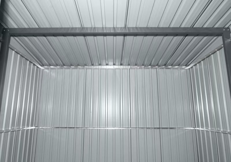 Redskabsskur Metal 4,5 m² 238x193 cm Grå