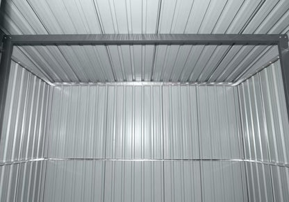 Redskabsskur Metal 4,5 m² 238x193 cm Grå