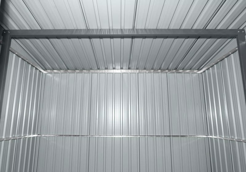 Redskabsskur Metal 4,5 m² 238x193 cm Grå