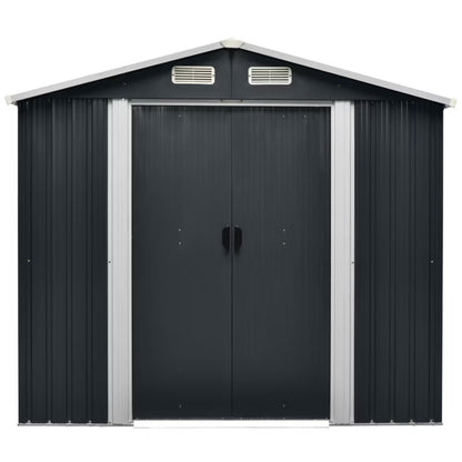 Redskabsskur Metal 6,09 m² Grå