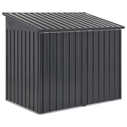Redskabsskur Moena 158x96 cm Grafit Metal