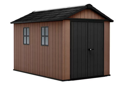 Redskabsskur Newton Plus 11x7,5 350x230x246 cm Brun