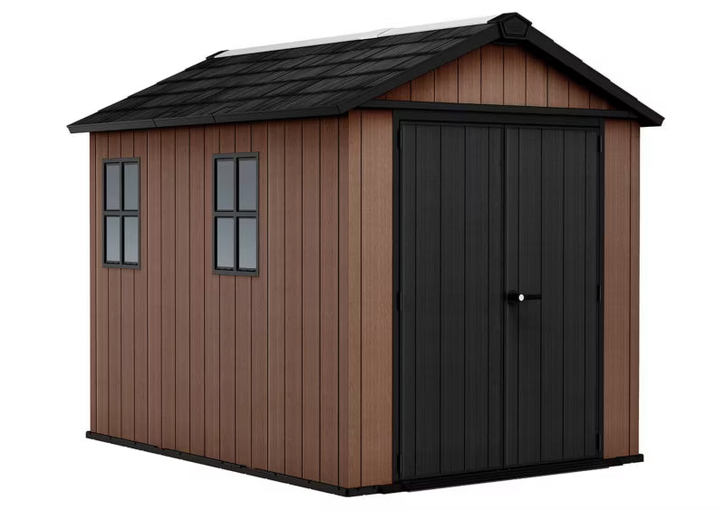 Redskabsskur Newton Plus 975 287x230 cm Brun