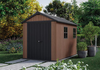 Redskabsskur Newton Plus 975 287x230 cm Brun